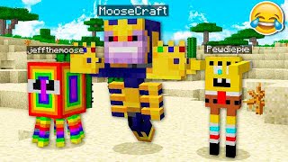 FUNNIEST TRY NOT TO LAUGH OR GRIN CHALLENGE 😂 IMPOSSIBLE W MOOSECRAFT [upl. by Stimson]