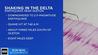 29magnitude earthquake shakes Sacramento County [upl. by Tenner]