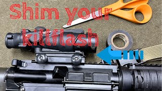 How to shim your ACOG ARD so it has a strait appearance [upl. by Naujit]