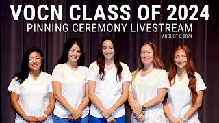 Blinn College VOCN Pinning  August 2024 [upl. by Ahsyia]