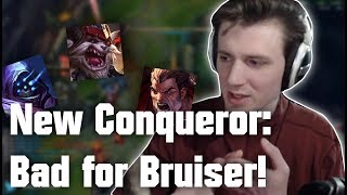 Hashinshin explains why new Conqueror is bad on Bruisers [upl. by Corrine]