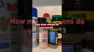 How many seasonings do you have in your cabinet foodie foodblogger foodvlog [upl. by Kevin838]