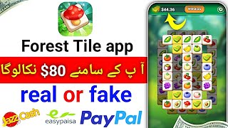 forest tile app real or fake forest tile app withdraw forest tile app scam or legit forest tile game [upl. by Nylekoorb849]