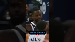 Julius Randle Game Winner🚨😳 nba shorts juliusrandle gamewinner basketball [upl. by Ttihw]