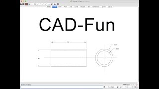 DeltaCad  einfaches CADProgramm ideal für Bastler  ZWT 9 [upl. by Nomelc]