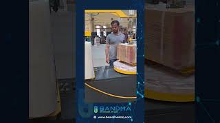 Box Stretch Wrapper Machine  Bandma India [upl. by Mathian]