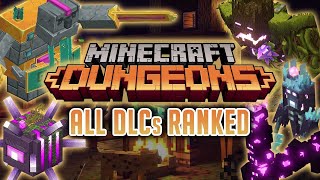 Ranking ALL Minecraft Dungeons DLCs from Worst to Best [upl. by Ahsilek]