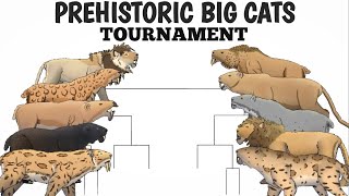 PREHISTORIC BIG CATS TOURNAMENT  ANIMATION [upl. by Hairas]