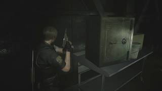 Resident Evil 2 Remake  Unlock Safe at Treatment Pool Room [upl. by Frants575]