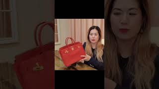 Birkin 25 1 year update  Review Hermesbirkin birkin25 luxuryhandbags [upl. by Strep830]