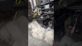 15HP Mercury 4 stroke test run after carb rebuilt It rips [upl. by Scriven]