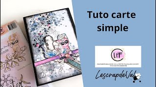 Tuto carte simple lpf [upl. by Ennire]