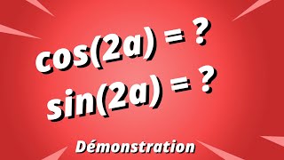 Formules de duplication  démonstration [upl. by Daney737]