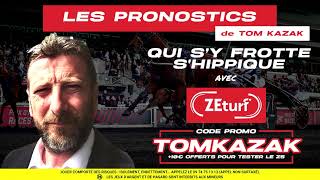 PRONOSTIC QUINTE DU JOUR VENDREDI 14 JUIN 2024 PMU ZETURF Z5 ORDRE TOM KAZAK [upl. by Xeno280]