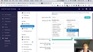 Cryptohopper Simple RSI Successtime for bigger trades [upl. by Aivartal]