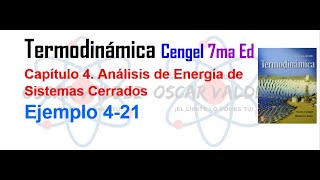 Problema 421 Termodinámica Cengel 7ma Ed Trabajo de proceso conociendo la relación presión volumen [upl. by Aletse635]