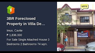 3BR Foreclosed Property in Villa De Primarosa Subd  Imus City Cavite [upl. by Aray]