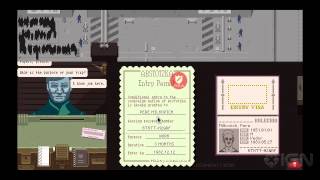 Papers Please  The First Five Days Gameplay [upl. by Haeckel]