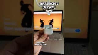 Apple Airpods 4 Master Clone ₹1199 Only 😱 New launched 🔥 apple shorts trending [upl. by Ahto]