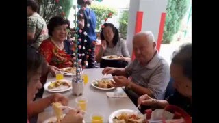 PeranakanIndonesia Fellowship CNY lunch 2016 [upl. by Neelav501]