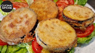 Cotolette di Melanzane con friggitrice ad aria o Fritte [upl. by Ahsemal]