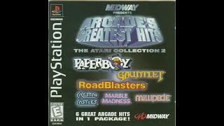 Midway Presents Arcades Greatest Hits The Atari Collection 1 PS1  Gameplay [upl. by Laved]