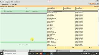 RANCELAB  How to create purchase order in our software fusion ERP8 [upl. by Keever]