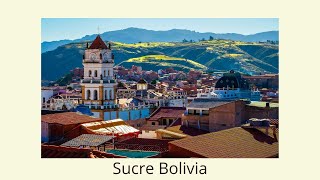 Sucre Bolivia Vlog [upl. by Yenffit]