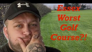 Worst Golf Course In Essex BigFatBaz At CastlePoint Golf Course [upl. by Nilrac758]