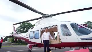 Joyalukkas group acquires the luxurious Leonardo AW 109 GrandNew Helicopter [upl. by Jone]