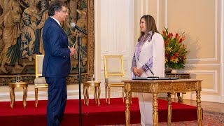 Acto de posesión de Luz Adriana Camargo como Fiscal General de la Nación [upl. by Ellenahs343]