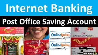 How to Activate Internet Banking for POST OFFICE Saving Bank Account  India Post [upl. by Ariait]