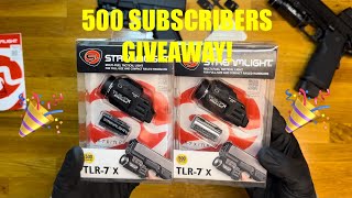 STREAMLIGHT TLR7X Review  GIVEAWAY [upl. by Drape67]