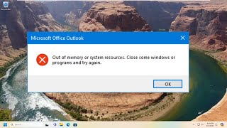 Fix “Out of Memory or System Resources” Error in Windows 1110 Solution [upl. by Fortunio]