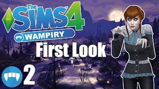 🦇 First Look THE SIMS 4  WAMPIRY 2  JAK ZOSTAĆ WAMPIREM 🦇 [upl. by Ayekim]