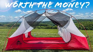 BEST Lightweight TENT Review of MSR HUBBA HUBBA after 5yrs [upl. by Aicirtal]