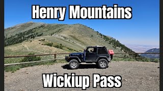 Hanksville Utah In The Henry Mountains On Wickiup Pass [upl. by Joelly]