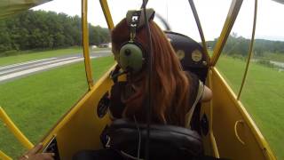 1946 Piper J3 Cub  Tailwheel Endorsement Training  High Winds [upl. by Aziar675]