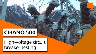 Highvoltage circuit breaker testing with OMICRONs CIBANO 500 and CB MC2 [upl. by Cobbie652]