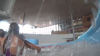 Crazy WhiteWater Rapids Water Slide at Europabad [upl. by Zildjian]