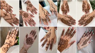 Simple Mehndi Design  Back Hand Mehndi Design  Eid Special Mehndi Design 2024 [upl. by Sedicla]