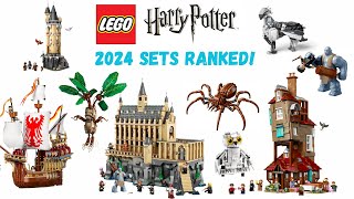 EVERY LEGO Harry Potter 2024 Set RANKED [upl. by Learsi]