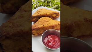 Bread pakoda recipe viralrecipe shorts recipe cooking [upl. by Winthorpe]