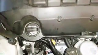 20092016 GMC Acadia SUV  36L LLT V6 Engine  How To Check Motor Oil Level On Dipstick [upl. by Enia]