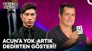 Mert Çağatay Soyludan Tüyler Ürperten İllüzyon Gösterileri 😨😲  Yetenek Sizsiniz Türkiye [upl. by Refiffej]