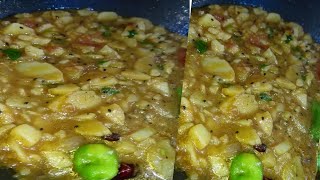 STREET FOOD RECIPE 🍛 🍠  ALOO KI TARKARI RECIPE  HALWA PURI WALE ALOO  ALOO BHAJI  SMART COOKING [upl. by Enyaz785]