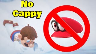 Trickjumping in Super Mario Odyssey Without Cappy [upl. by Moncear]