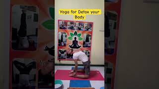 detox yoga yogafordetox flexibility detoxifyyourbody detoxing The Fit Mission [upl. by Doubler]