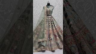 🥰new design wedding bridal lehenga shorts trending video [upl. by Idarb]