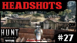 HeadshotCompilation 27  Hunt Showdown [upl. by Retsevlys]